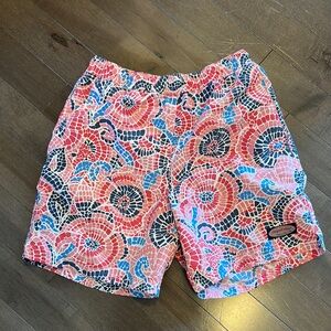 Men’s vineyard vines lined swim trucks patriotic